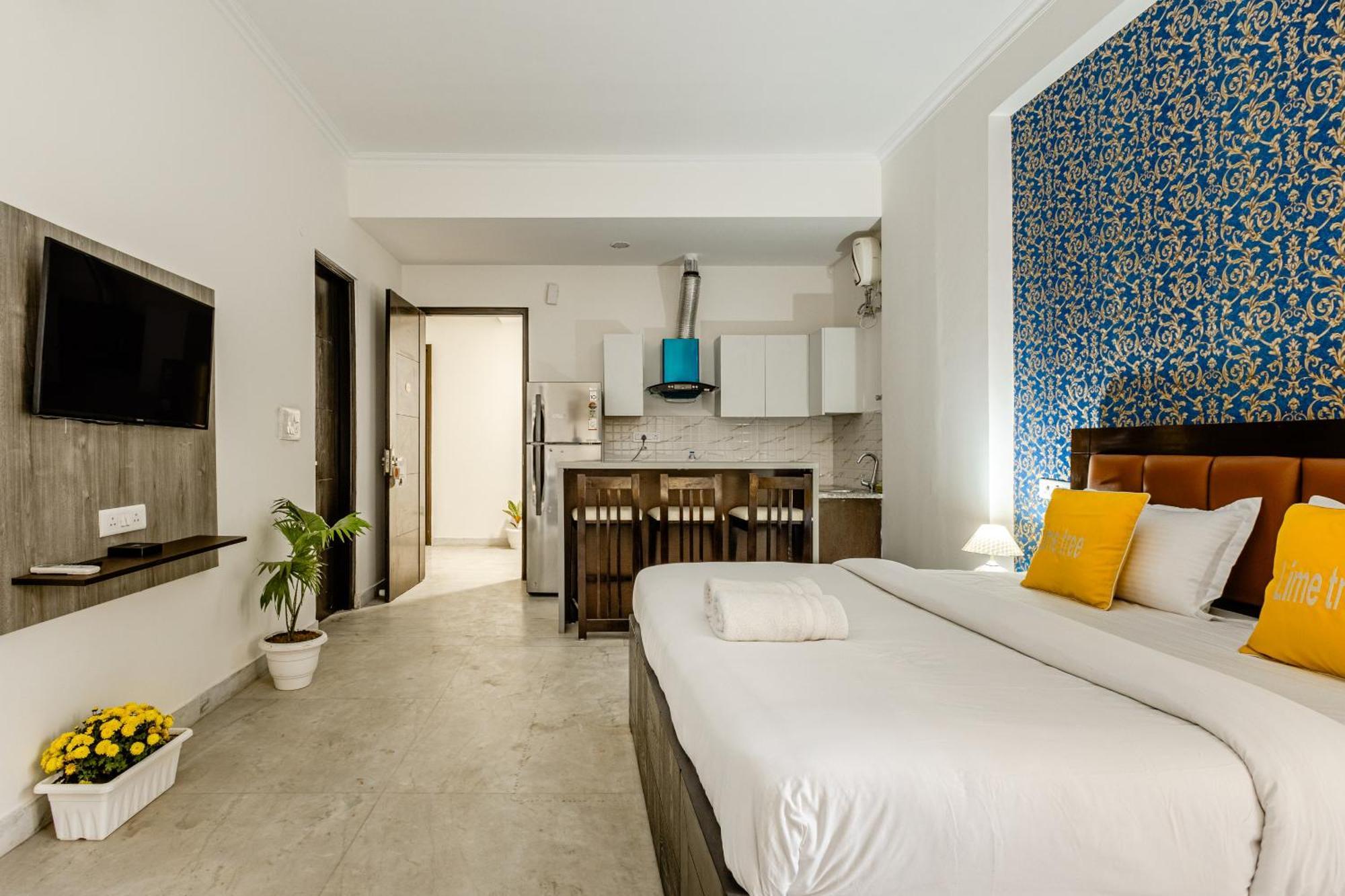 Lime Tree Service Apartment Golf Course Road, Гургаон Экстерьер фото
